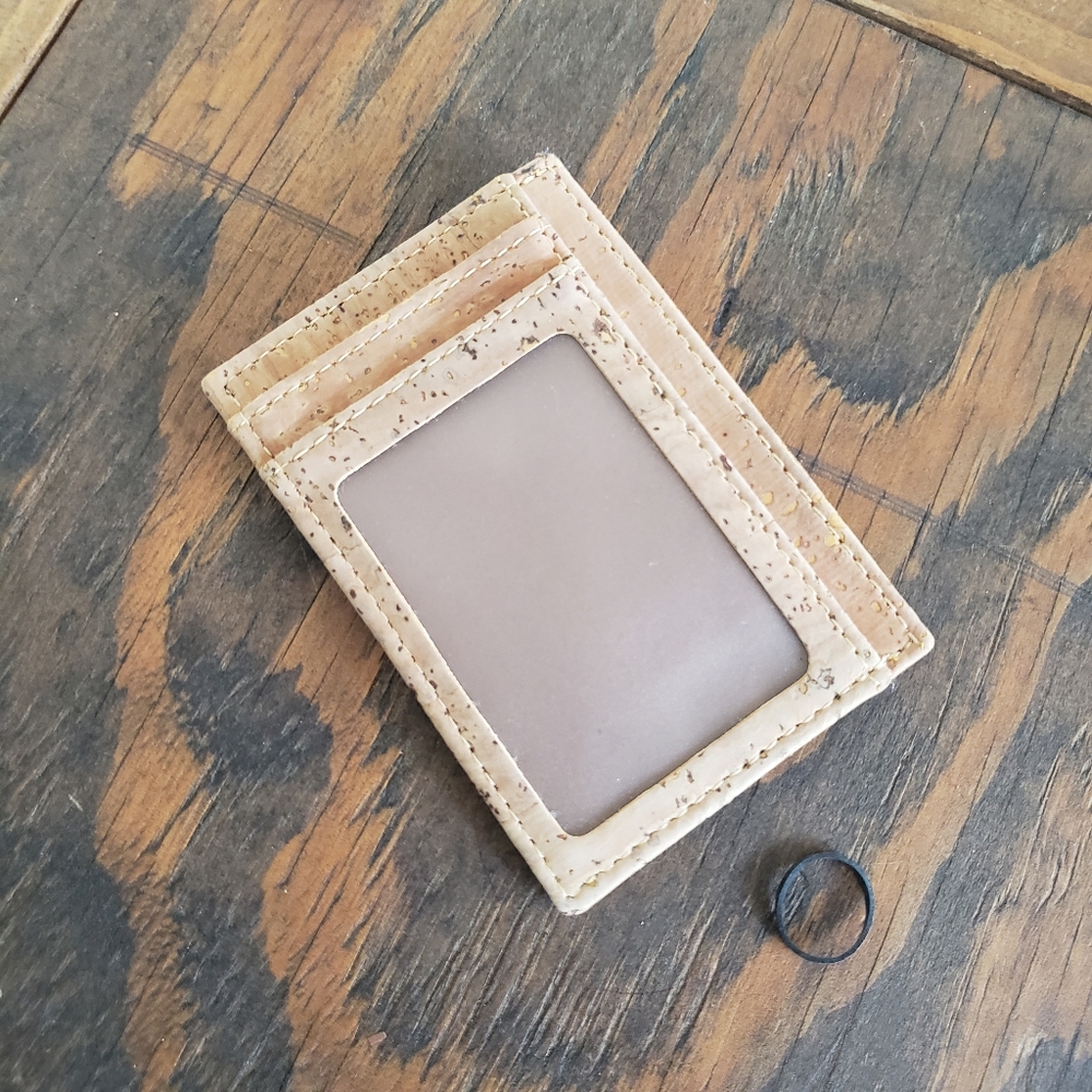 Cork Vegan Slim Wallet